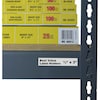 C-Line Products Peel/Stick Shelf Label Holders, 1/2"x3", 50/PK, CL 50PK CLI87607